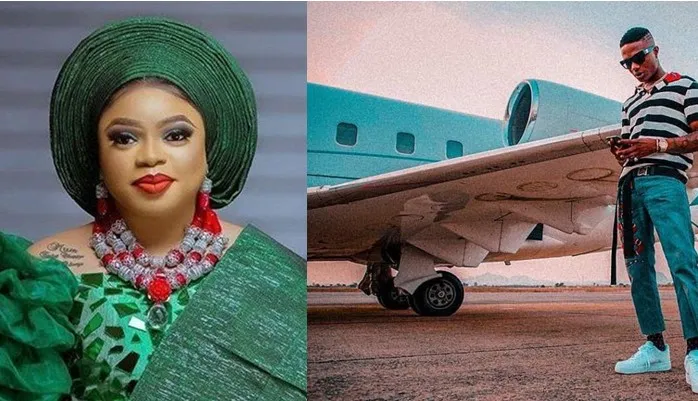 Bobrisky Commends Wizkid For Buying Private Jet Without Any Public Announcement