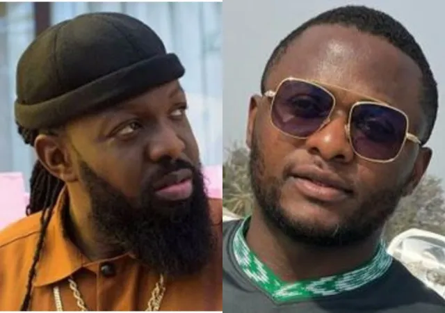 Revealed! Ubi Franklin Allegedly Beats Up Singer Timaya, Forces Him To Kneel & Apologise