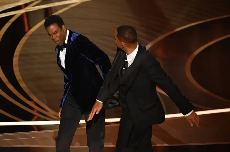 Will Smith Slaps American Comedian, Chris Rock On Stage Over Inappropriate Joke Made About His Wife, Jada
