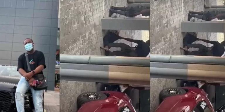 Police Allegedly Brutalize Man In Lagos After Questioning From His Bank On Source Of Deposit [Video]
