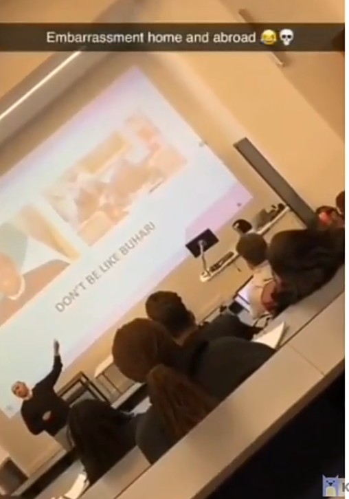 Nigerians React As Scottish University Uses President Buhari As An example Of A Bad Leader During Lectures [Video]
