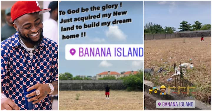 Davido Shows Off Newly Acquired 2.5 Billion Naira Land In Banana Island (Video)