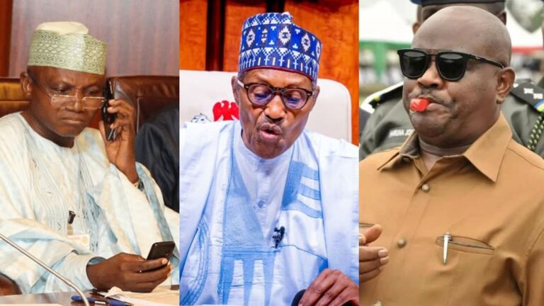 Garba Shehu Challenges Wike For Criticising Buhari Over State Pardon Granted To Ex-Governors Dariye, Nyame
