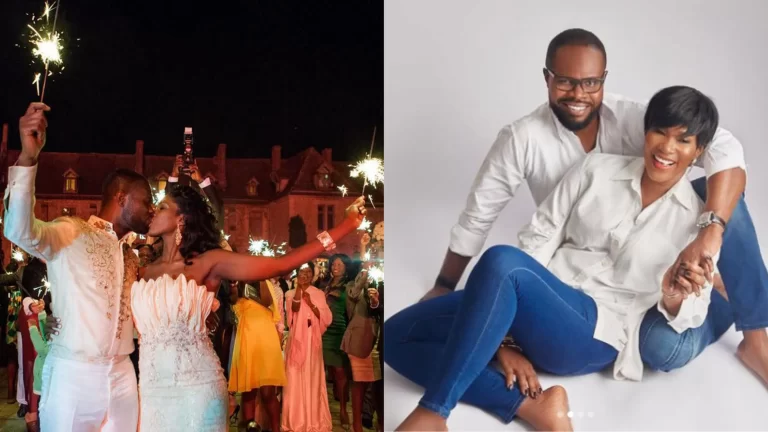 Actress Stephanie Okereke, Husband Celebrate 10th Wedding Anniversary