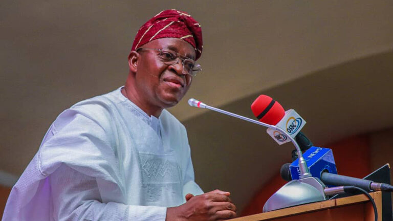Oyetola Warns PDP, Others Against Violence
