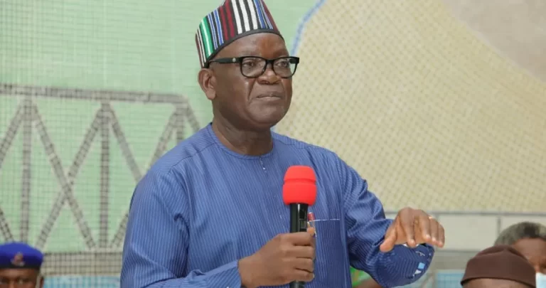 2023 presidency: Let Us Destroy APC – Gov Ortom Tells Atiku, Others