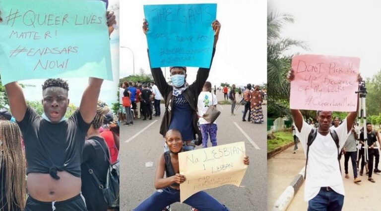 Nigerian LGBTQ Community Protest Against FG In Abuja [Videos]