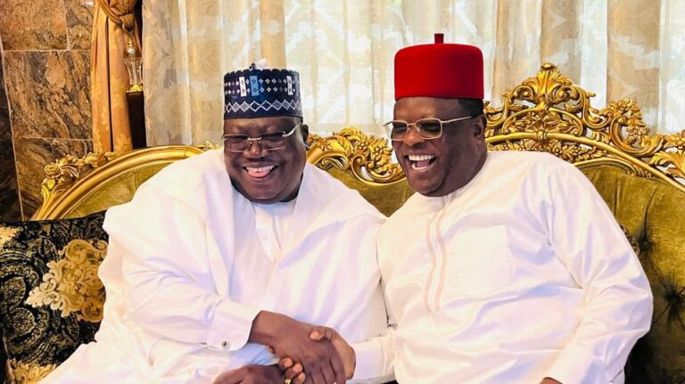 I Pray You Get The Ticket If I Don’t Get It: Gov. Umahi To Lawan