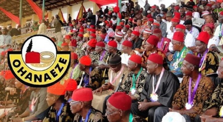 APC Presidential Primaries: Ohanaeze Apologises to Gov Umahi, Igbos, Says There’s Still Hope